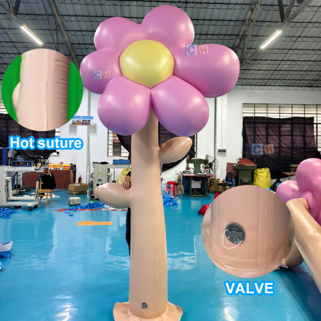 Custom Giant PVC Inflatable Flower Decoration