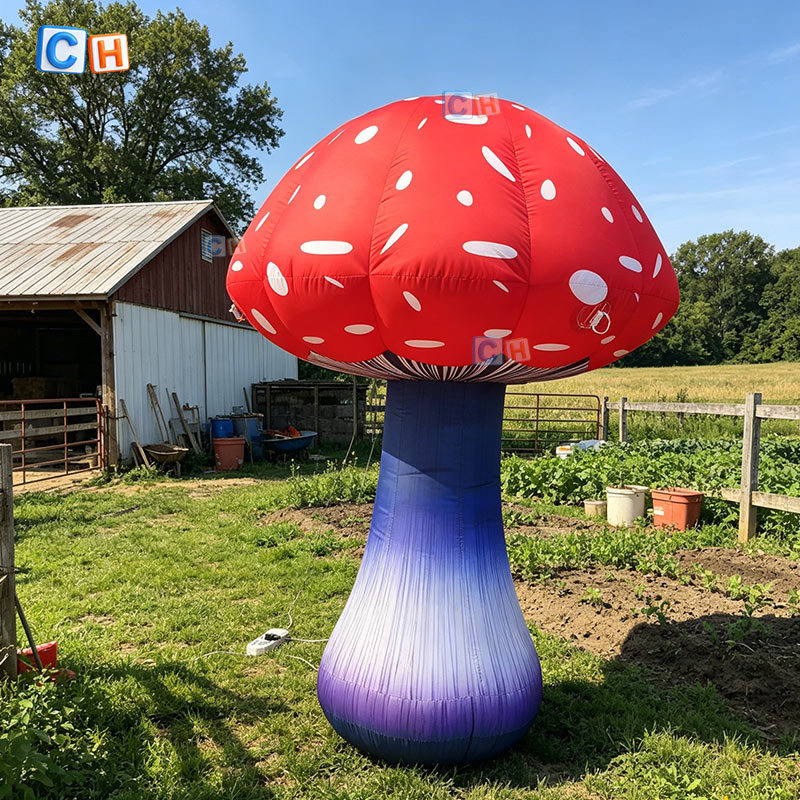 Custom Giant Inflatable Mushroom Decorations