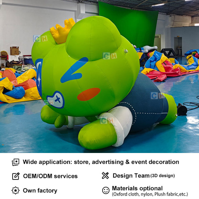 Inflatable Frog Prince Cartoon Decorations