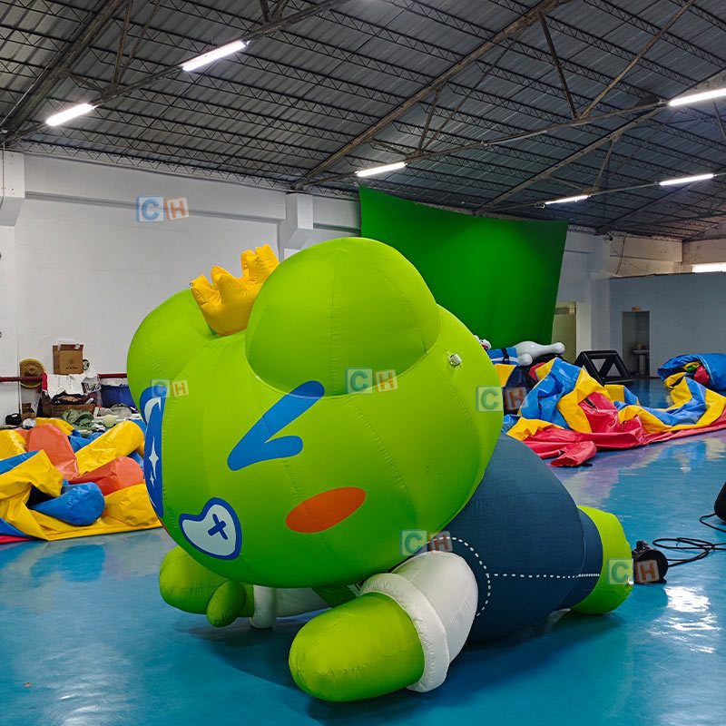 Inflatable Frog Prince Cartoon Decorations