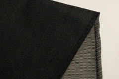 Factory Stock Lot Sold at Big Discounted Price 9 oz Color Black Super High Elastic Soft Touch  OA Jeans Denim Fabric