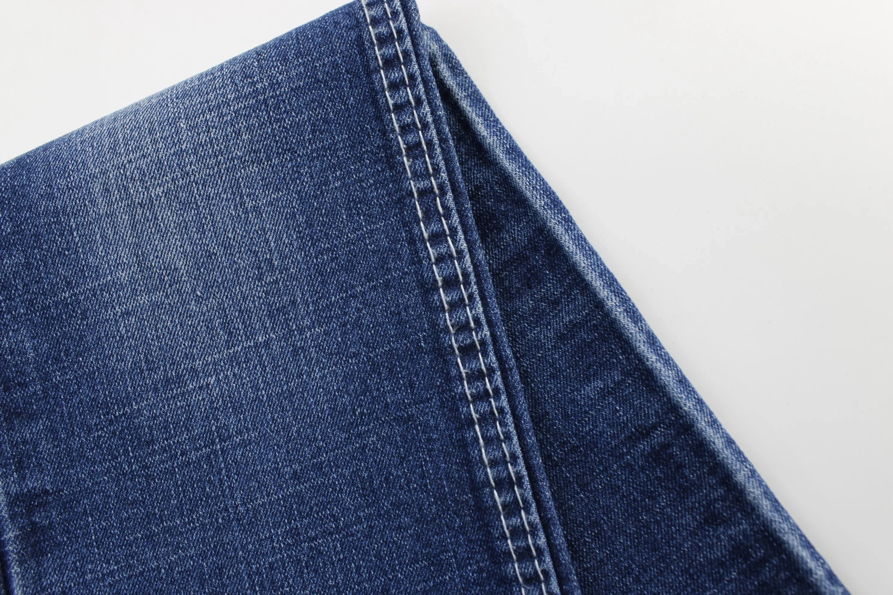 Wholesale Price crosshatch,comfortable-stretch rigid medium weight 9.3oz denim fabric for jeans