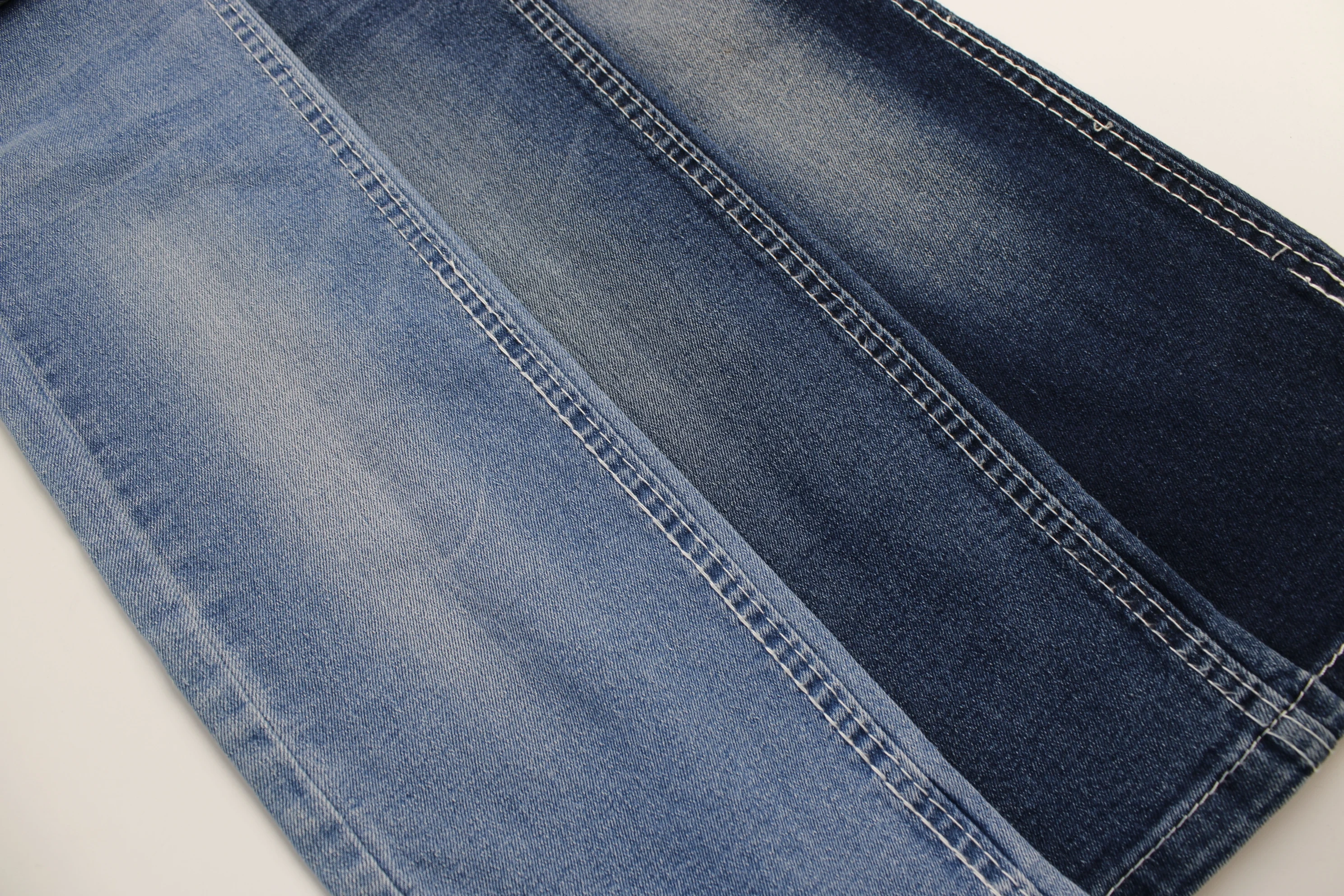 Competitive  price  dark blue  Denim middle weight  Stretch denim fabric for  jeans
