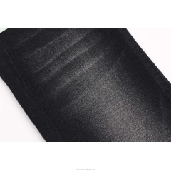 Top Quality China Big Factory Made OE Super Soft 10oz Big Width Sulfur Black Black TR Fabric Denim