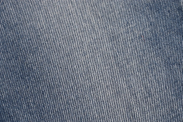 Good Quality Low Discounted Price 10.3oz LHT Deel Azul Rigid Denim no Stretch 70 cotton 30 poly Denim Fabric