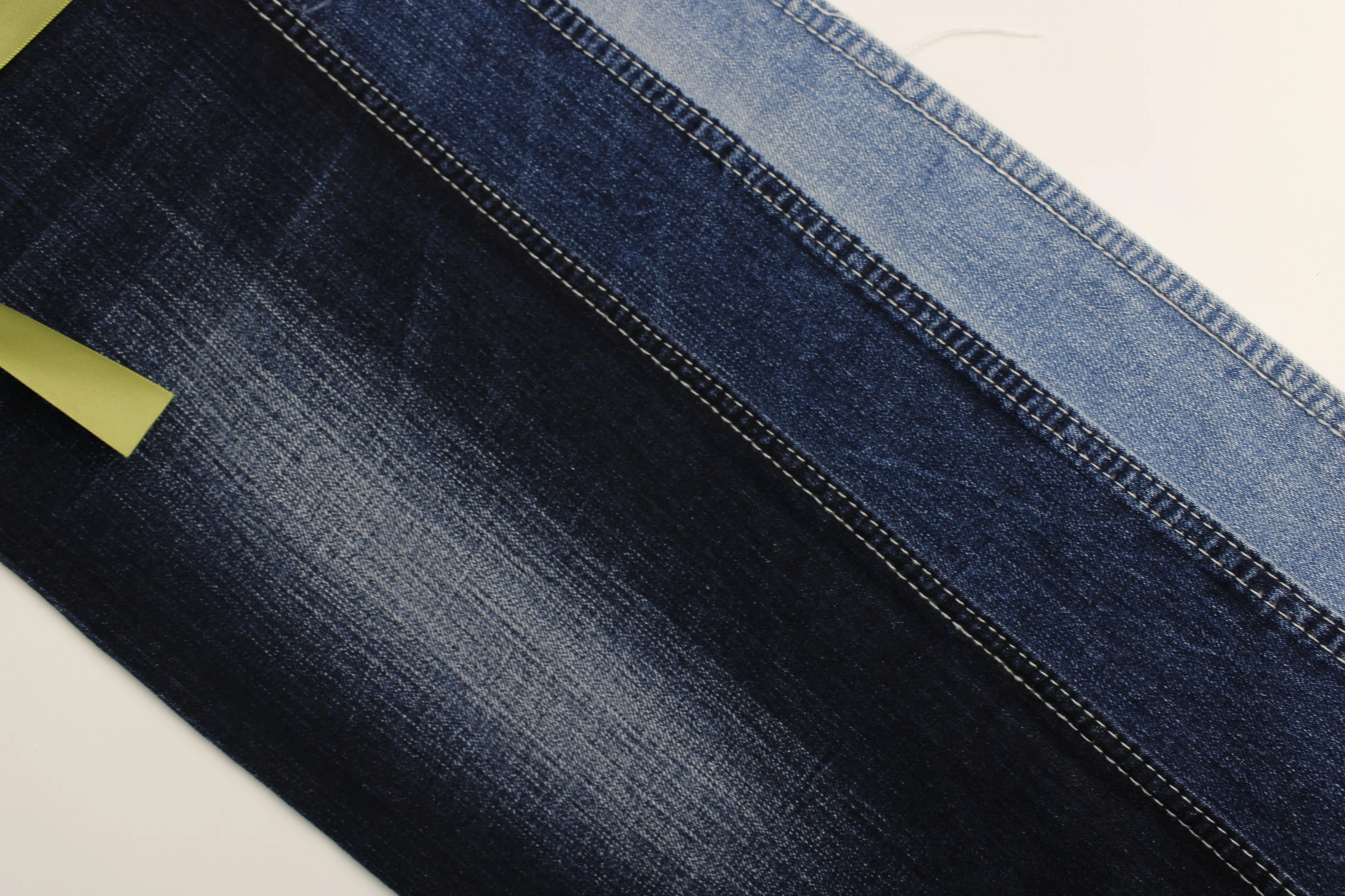 High Quality  cotton spandex  cross hatch Denim Stretch denim fabric for  jeans