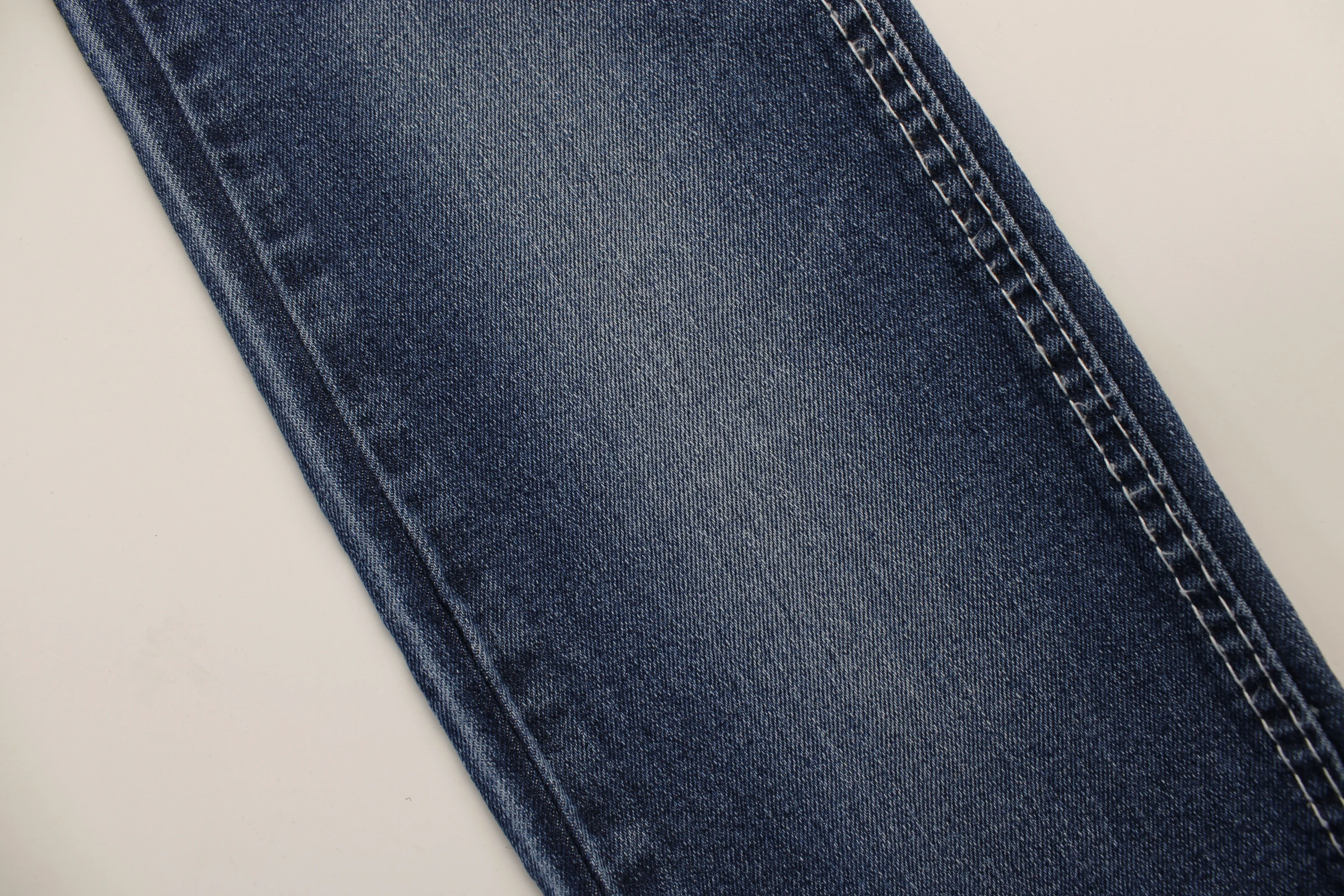 Competitive  price  dark blue  Denim middle weight  Stretch denim fabric for  jeans
