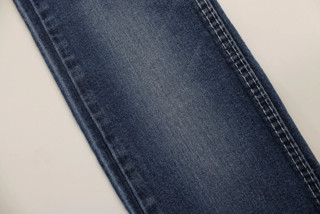 Competitive  price  dark blue  Denim middle weight  Stretch denim fabric for  jeans