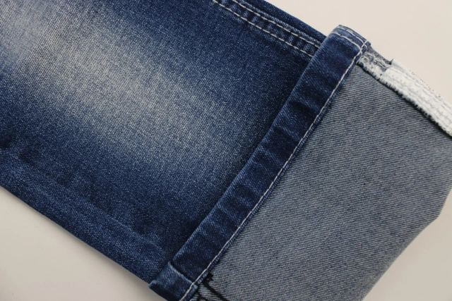 OA  Hot Sale High Elastic Dark Blue 9.5 OZ soft hand feeling Cotton/Poly/Spandex  Denim Fabric for Jeans