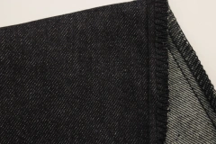 Top Quality Workable Price 11oz Big Wide 180cm Comfortable Stretch Dark Blue Warp Slub Denim Fabric for men's Jeans
