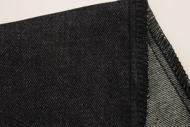 Top Quality Workable Price 11oz Big Wide 180cm Comfortable Stretch Dark Blue Warp Slub Denim Fabric for men's Jeans