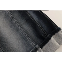 Blue and gray soft hand feeling   warp slub 9.5 oz  Stretch  Denim Fabric for jeans