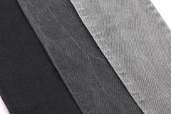 Custom Made for Brand Jeans High End Less Shrinkage 12oz 67''  Indigo Blue Very Soft Slub Stretch Cotton TR Denim Fabric