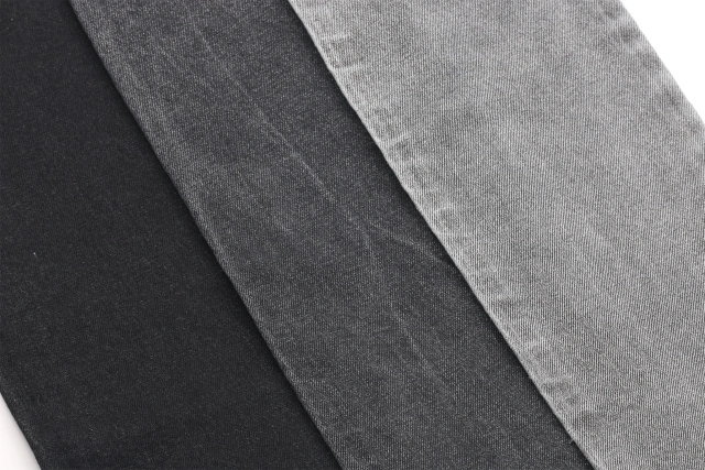 Custom Made for Brand Jeans High End Less Shrinkage 12oz 67''  Indigo Blue Very Soft Slub Stretch Cotton TR Denim Fabric