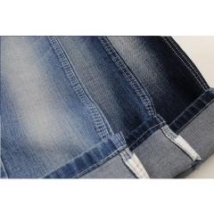 Good Quality 10.5oz  cross slub Rigid Denim super  Stretch denim fabric for  jeans