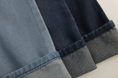 Very low  price  dark blue  Denim middle weight  rigid denim fabric for  jeans
