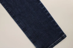 Top Quality Workable Price 11oz Big Wide 160cm Comfortable Stretch Dark Blue Warp Slub Denim Fabric for men's Jeans