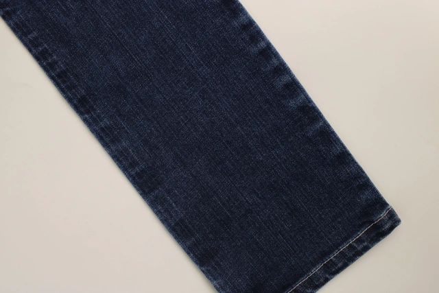 Top Quality Workable Price 11oz Big Wide 160cm Comfortable Stretch Dark Blue Warp Slub Denim Fabric for men's Jeans