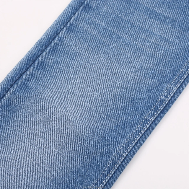 Best Sell Best Quality Affordable Price 12.3oz/417gsm Comfortable Stretch Heavy Weight No Slub OA Indigo Twill Fabric Denim