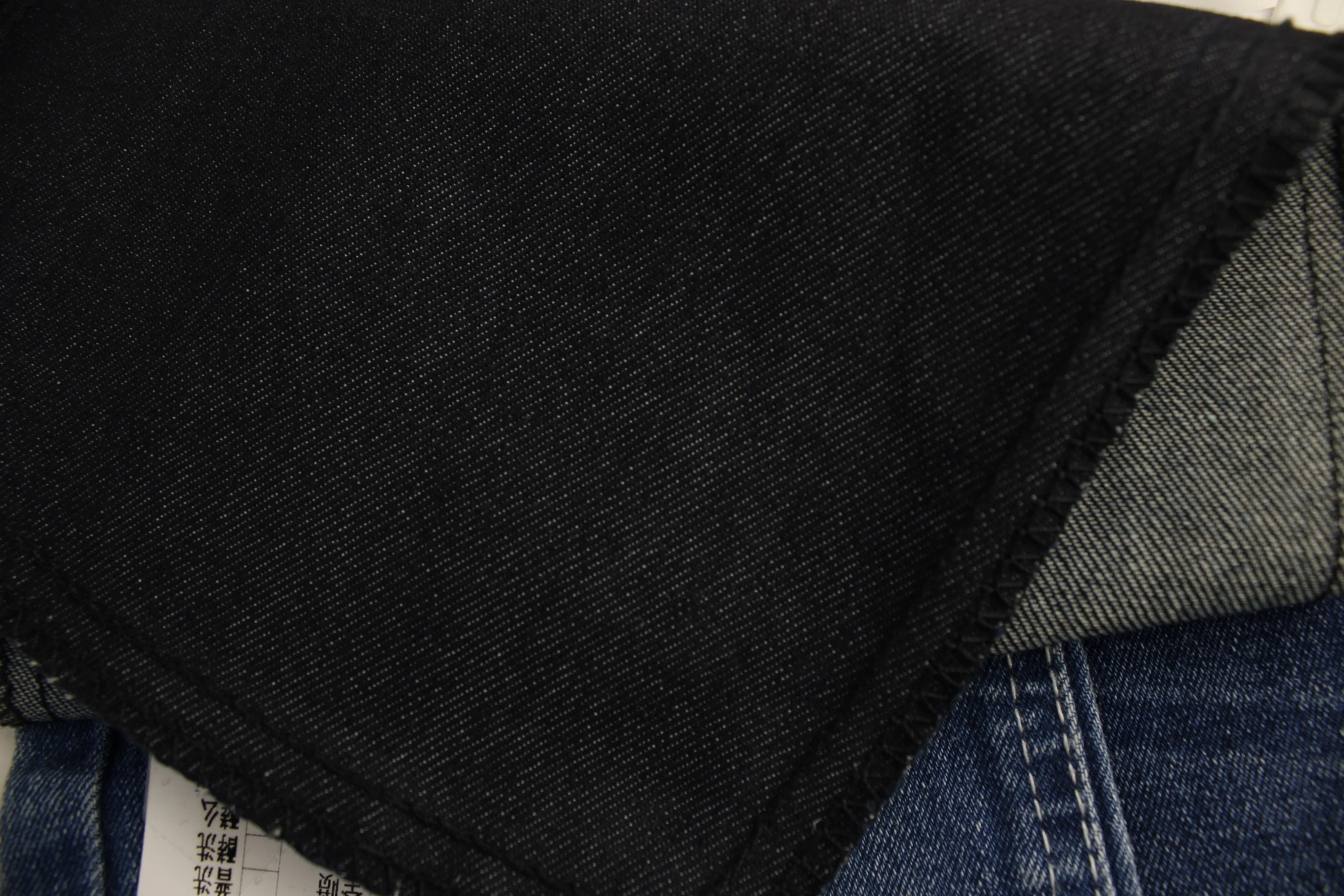Top Quality Workable Price 11.2 oz Big Wide 180cm Comfortable Stretch Dark Blue  rigid Denim Fabric for men's Jeans