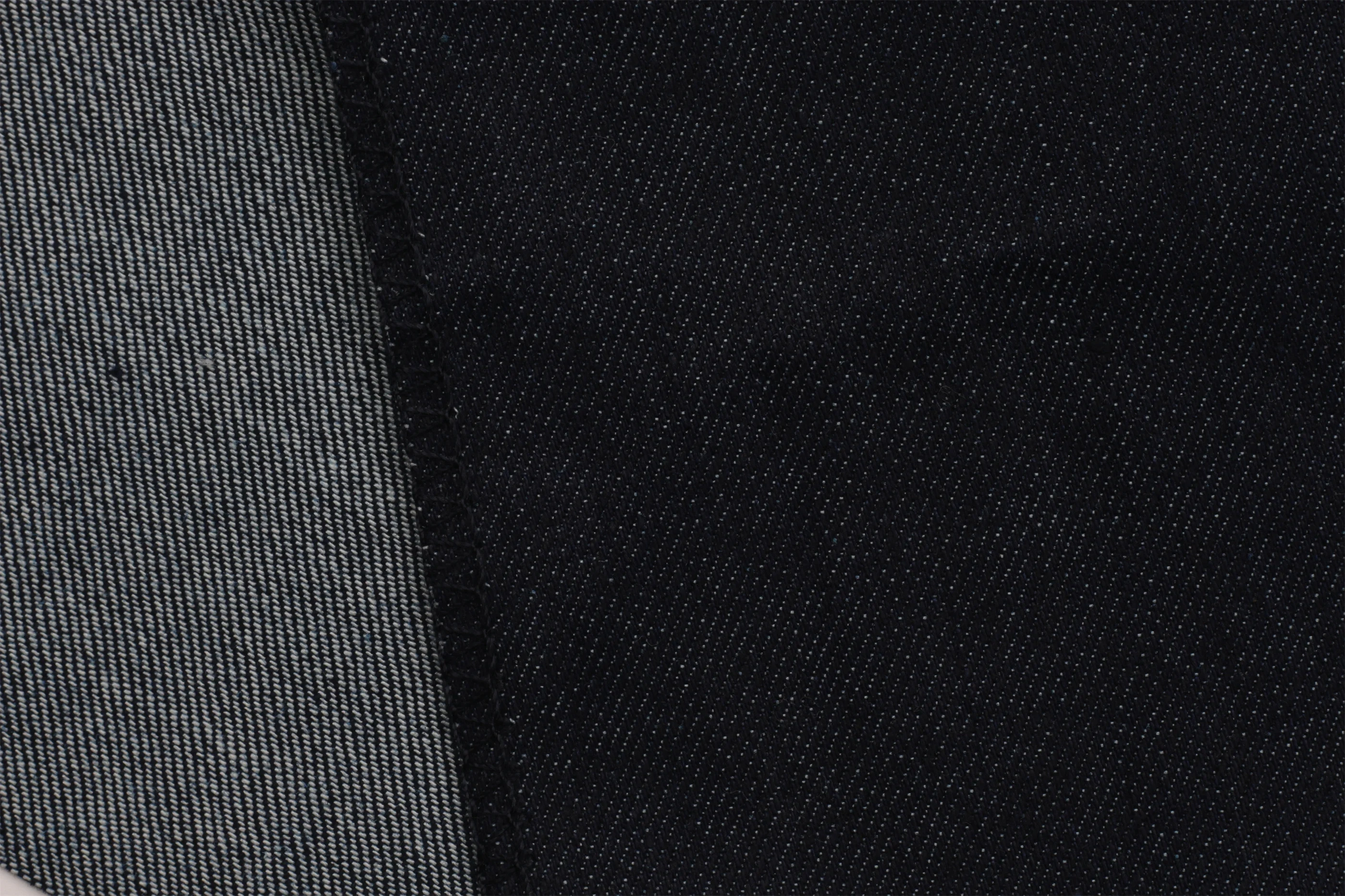 11 oz good price good quality cotton   warp slub dark blue color fabric for jeans  wholesale