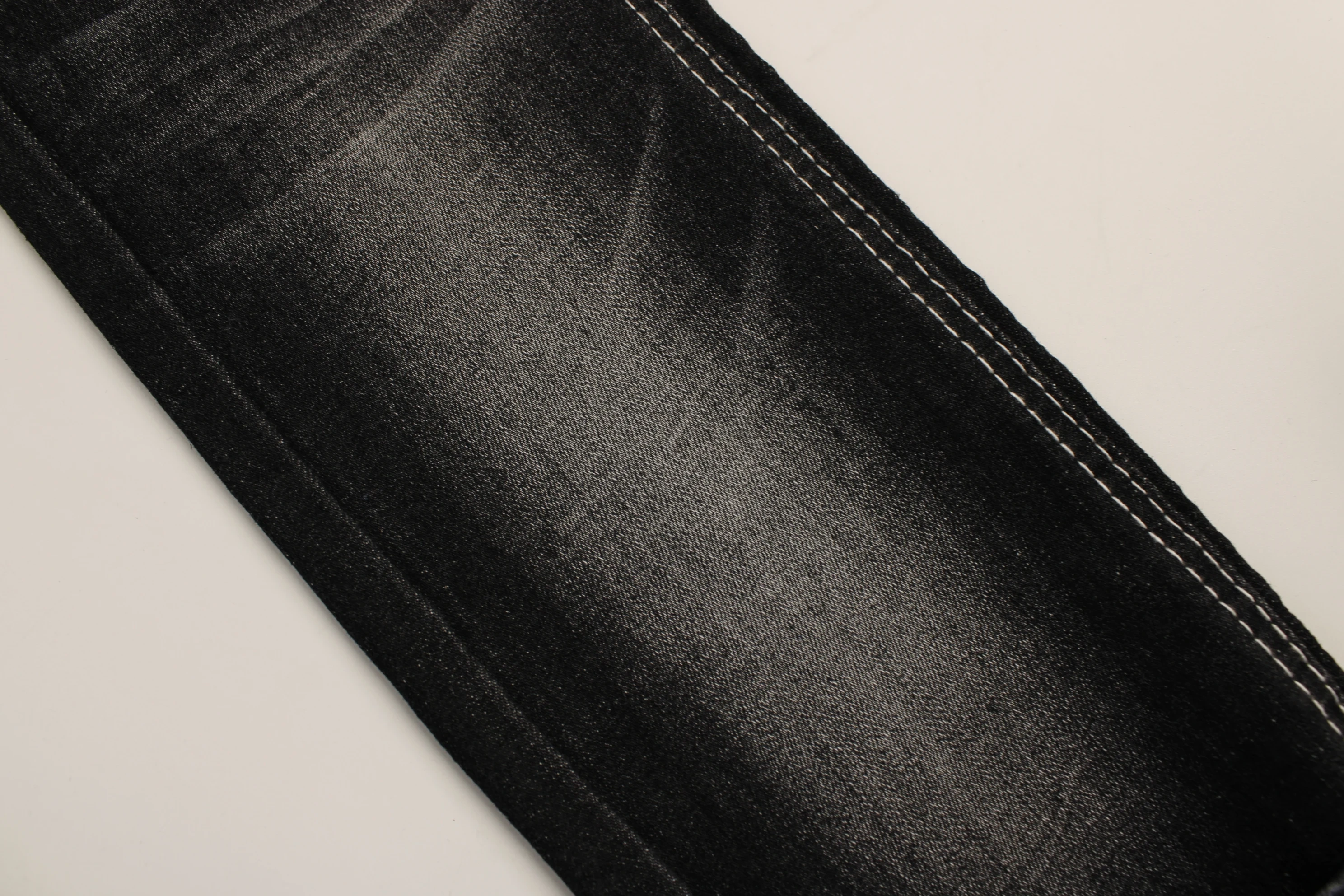 Levi's style denim jeans fabric 9.8 oz sulfur  black   OA high quality stretch fabric for jeans