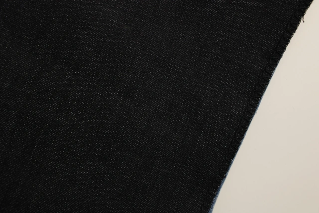 Top Quality Workable Price 11oz Big Wide 160cm Comfortable Stretch Dark Blue Warp Slub Denim Fabric for men's Jeans