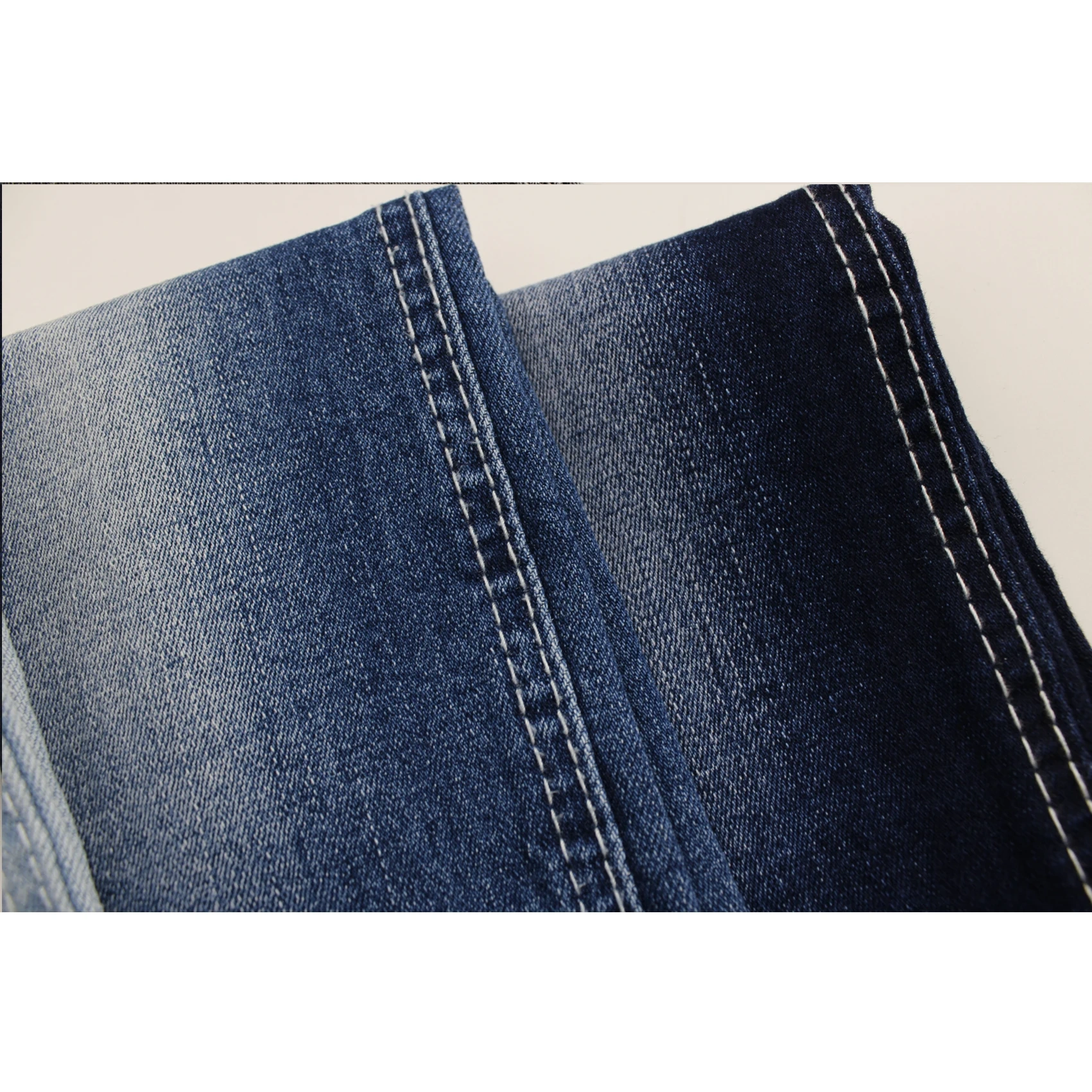High Quality  oA 9.5oz  soft touch  dark blue  Denim super  Stretch denim fabric for  jeans