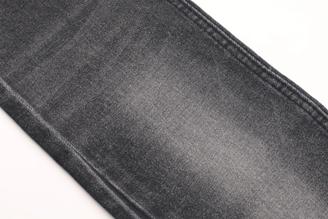 Custom Made for Brand Jeans High End Less Shrinkage 12oz 67''  Indigo Blue Very Soft Slub Stretch Cotton TR Denim Fabric