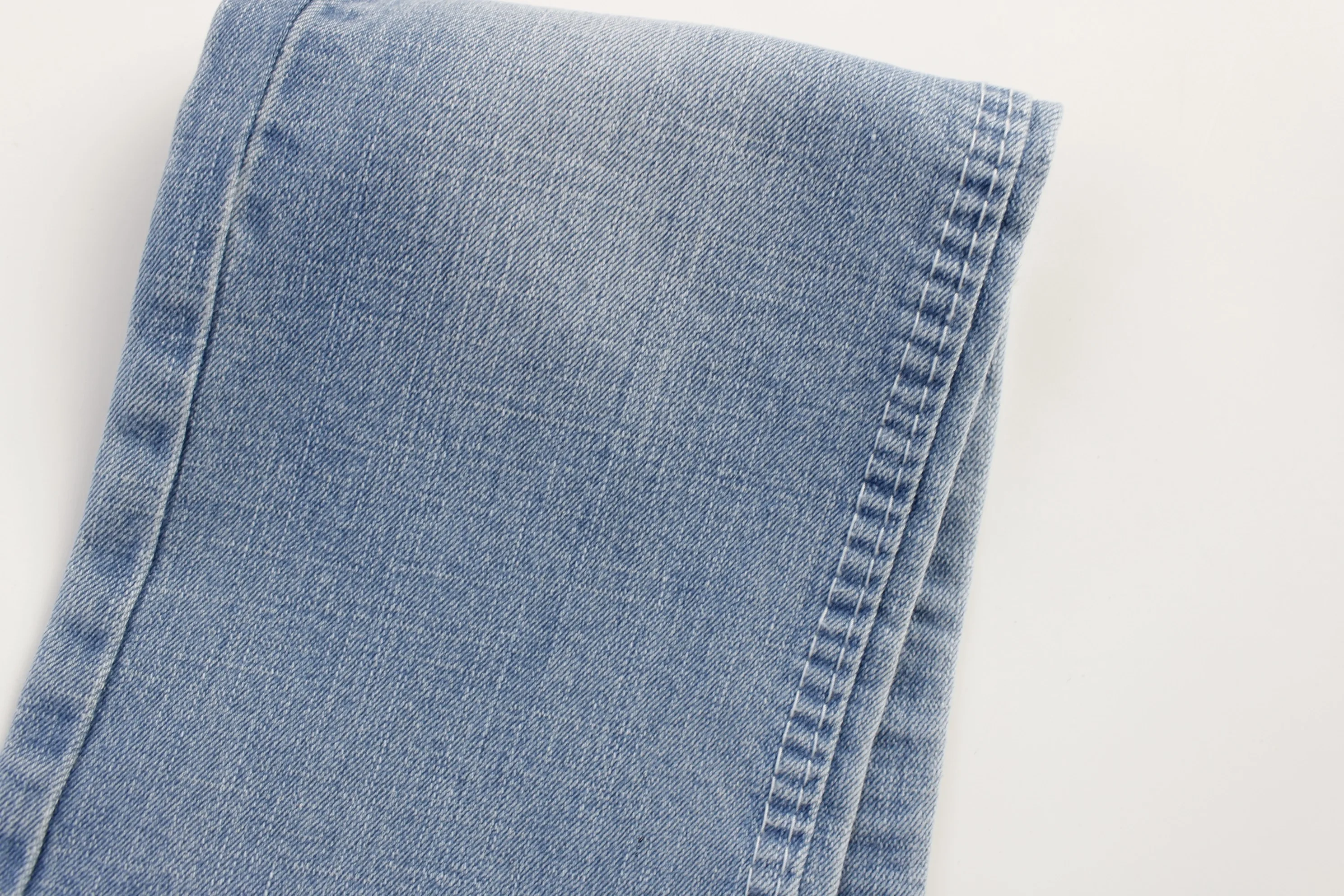 Competitive  price  dark blue  Denim middle weight cross hatch denim fabric for  jeans
