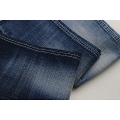 Top Quality Workable Price 9.5oz Big Wide 160cm Comfortable Stretch Dark Blue corss  Slub Denim Fabric for men's Jeans