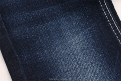 Premier Quality Bulk Stock 9.5oz Super High Elastic Dark Blue Indigo 90%Cotton 8%Poly 2%Spandex Mild Slub Stretch Denim Fabric