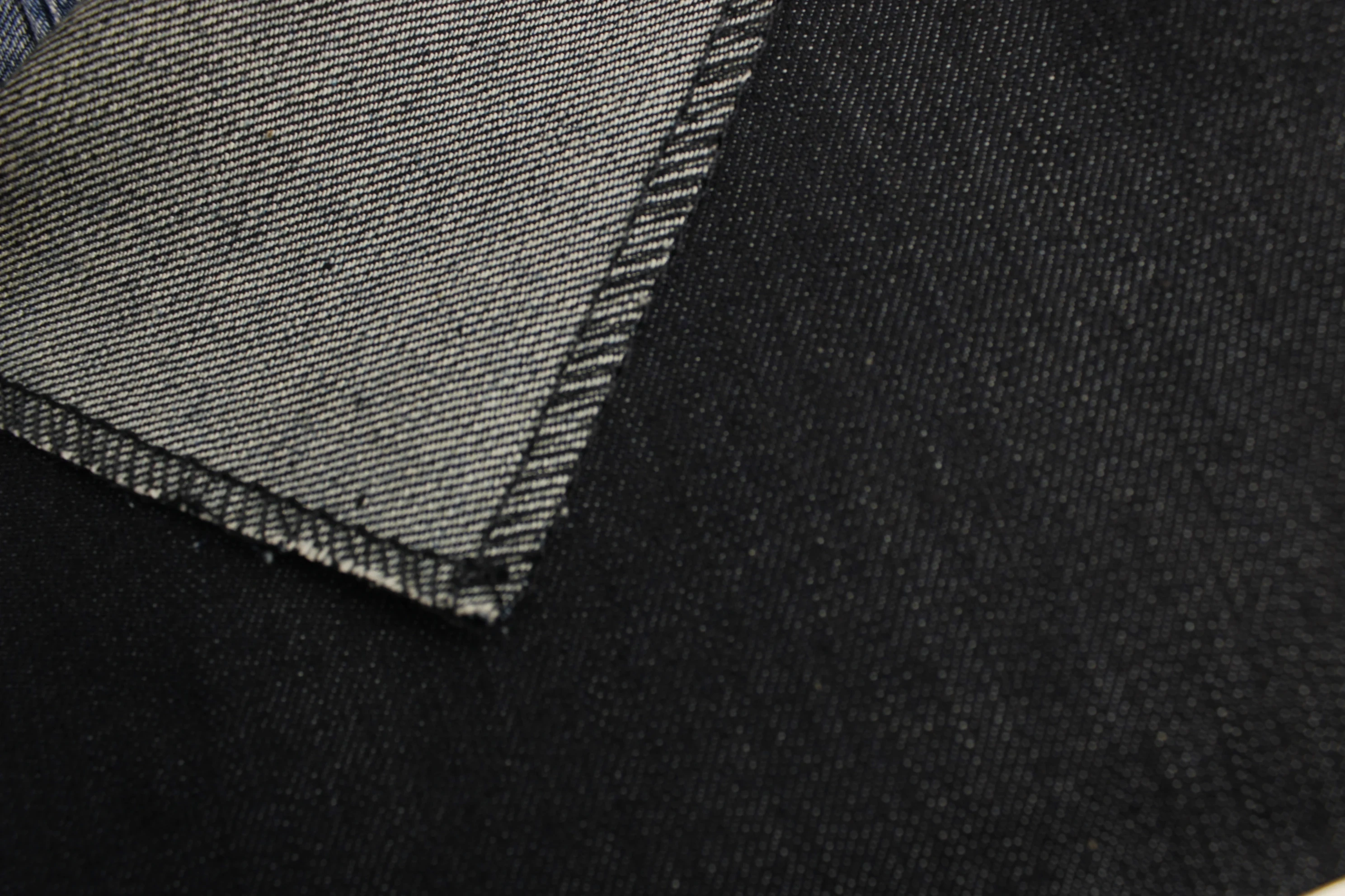 Good Quality 10.5oz  cross slub Rigid Denim super  Stretch denim fabric for  jeans