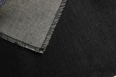 Good Quality 10.5oz  cross slub Rigid Denim super  Stretch denim fabric for  jeans