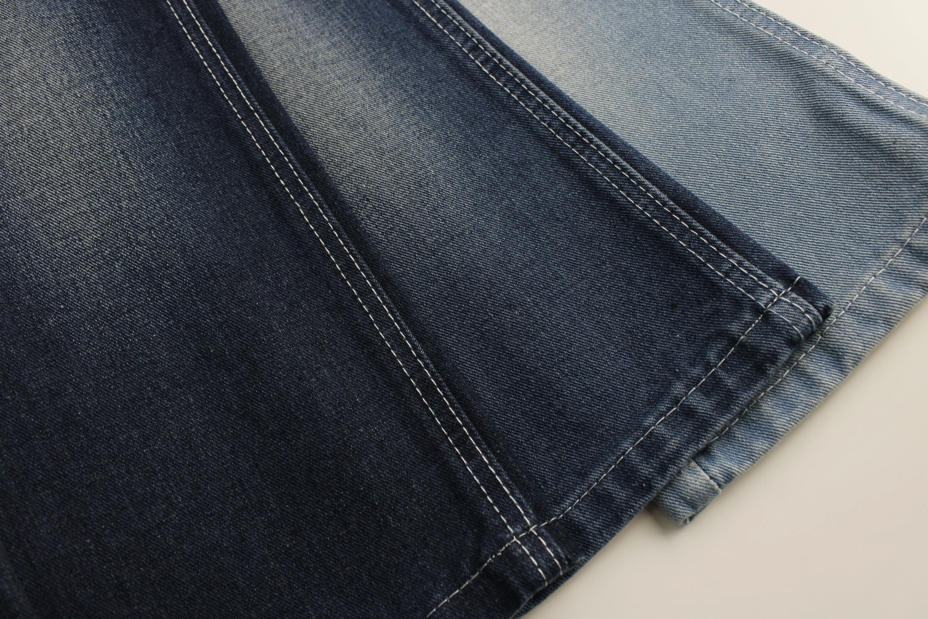 Very low  price  dark blue  Denim middle weight  rigid denim fabric for  jeans