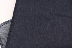 Factory Direct Sell Cheap Price 9.5oz Dark Blue Indigo Stretch Satin Denim Fabric with Viscose for Women Skinny Jeans