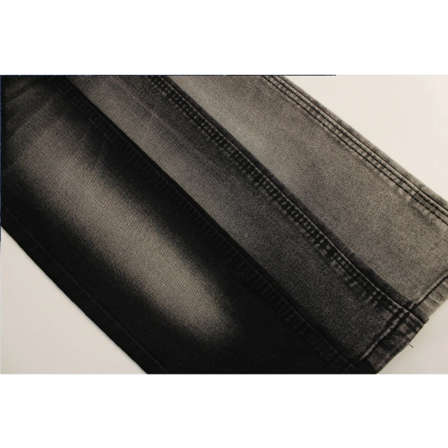 Top Quality Workable Price 11.2oz Big Wide 180cm Comfortable Stretch  warp  Slub Denim Fabric for men's Jeans