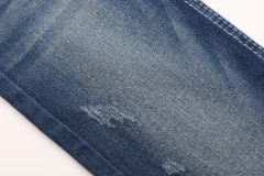 Low Price 10% Viscose 10.3oz 350GSM 182cm No Slub Comfortable Stretch Soft Hand Feel TR Denim Fabric