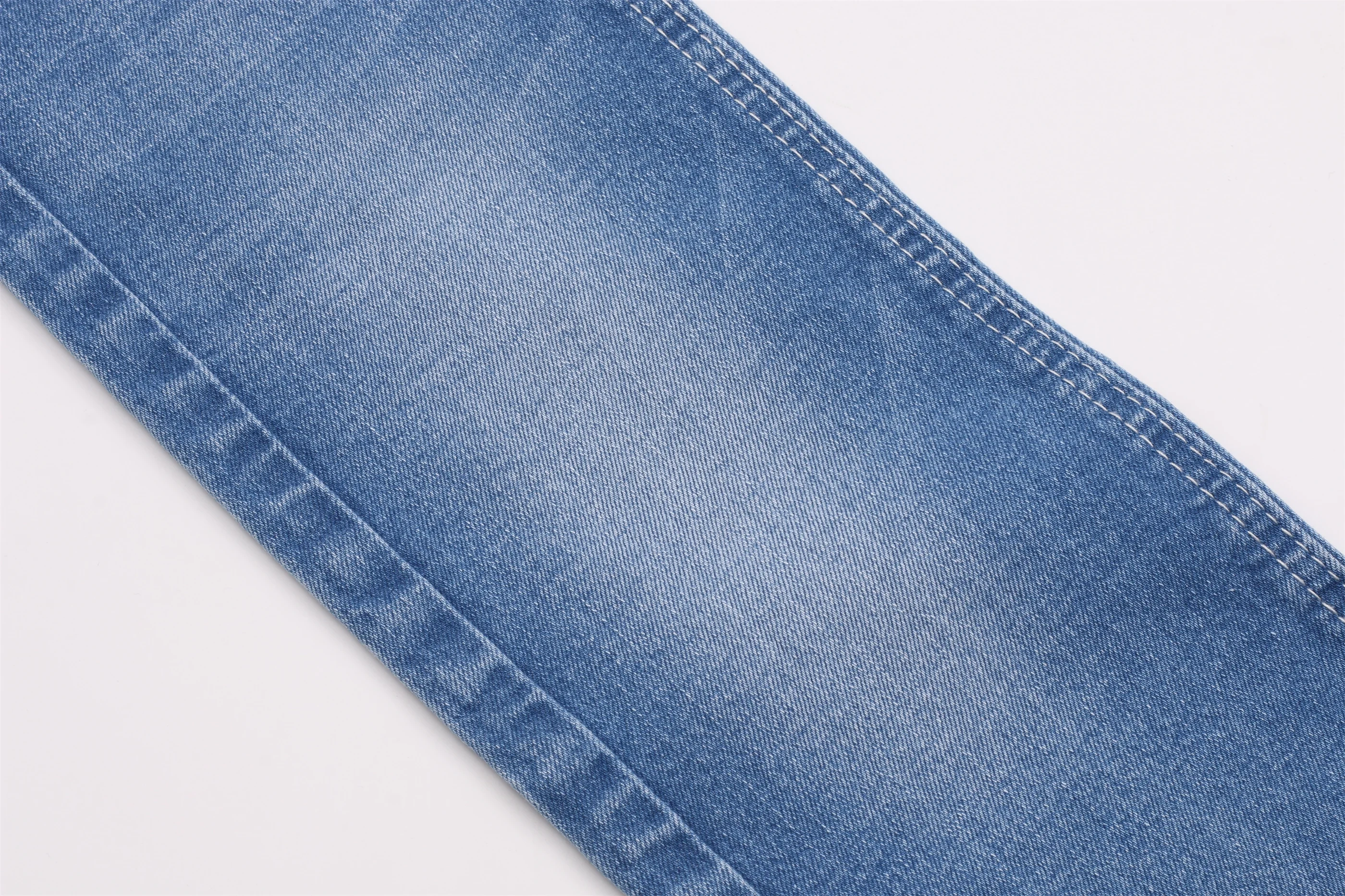 11 oz good price good quality cotton   warp slub dark blue color fabric for jeans  wholesale