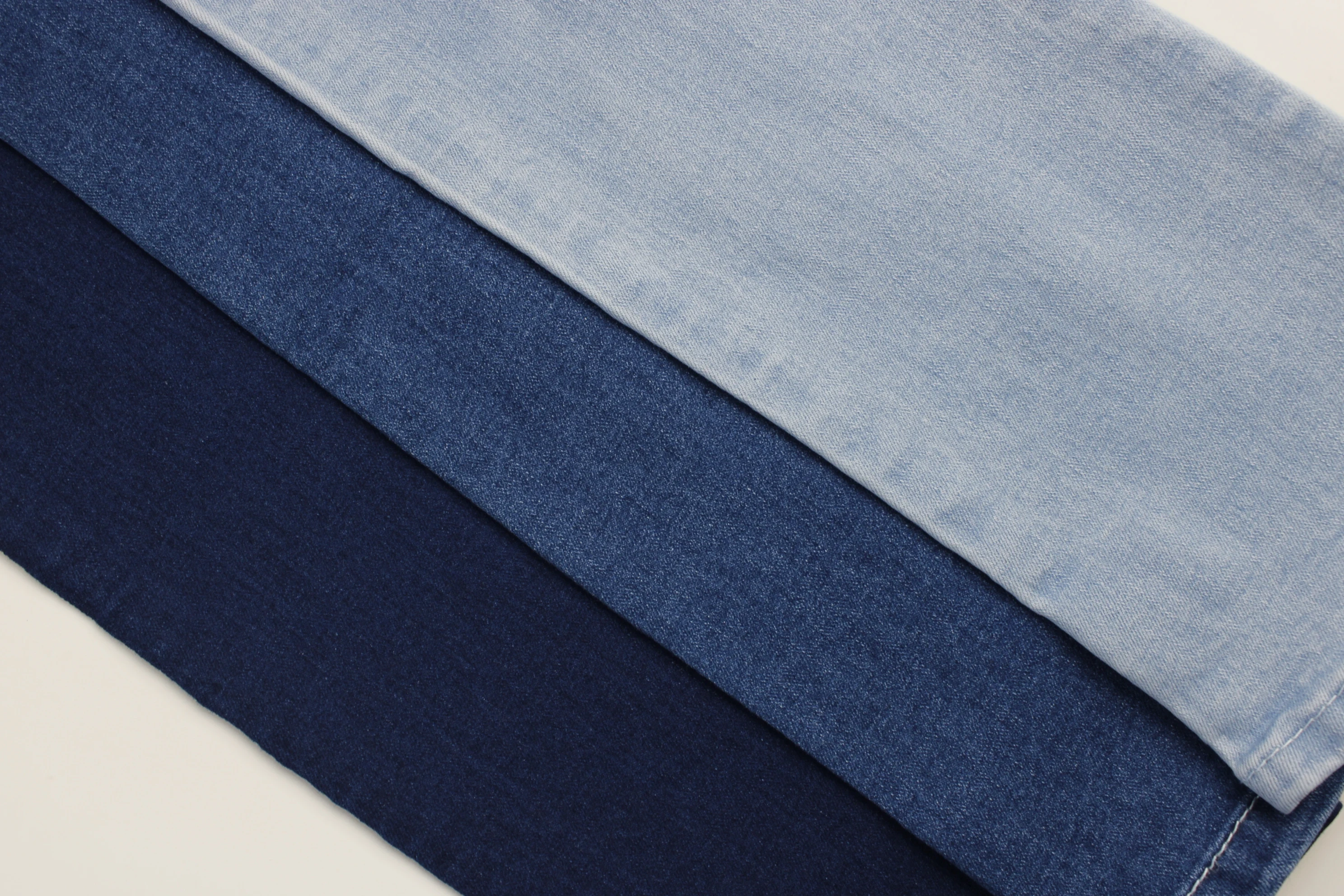 1.5%spandex super soft hand  feel  8 oz OA high quality  blue fabric for jeans