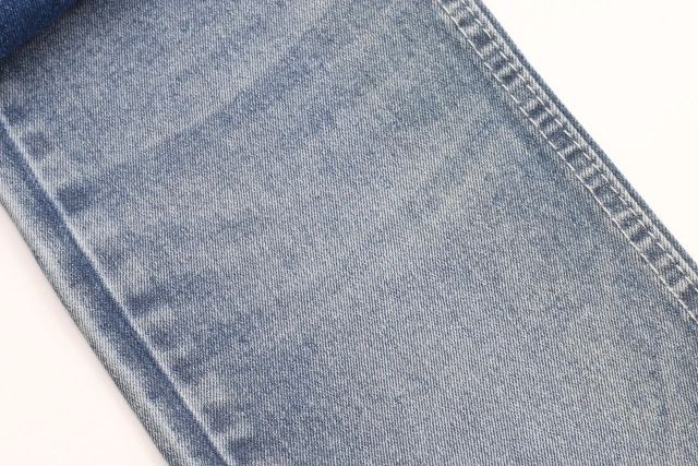 Low Price 10% Viscose 10.3oz 350GSM 182cm No Slub Comfortable Stretch Soft Hand Feel TR Denim Fabric