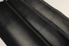 Factory Stock Lot Sold at Big Discounted Price 9 oz Color Black Super High Elastic Soft Touch  OA Jeans Denim Fabric