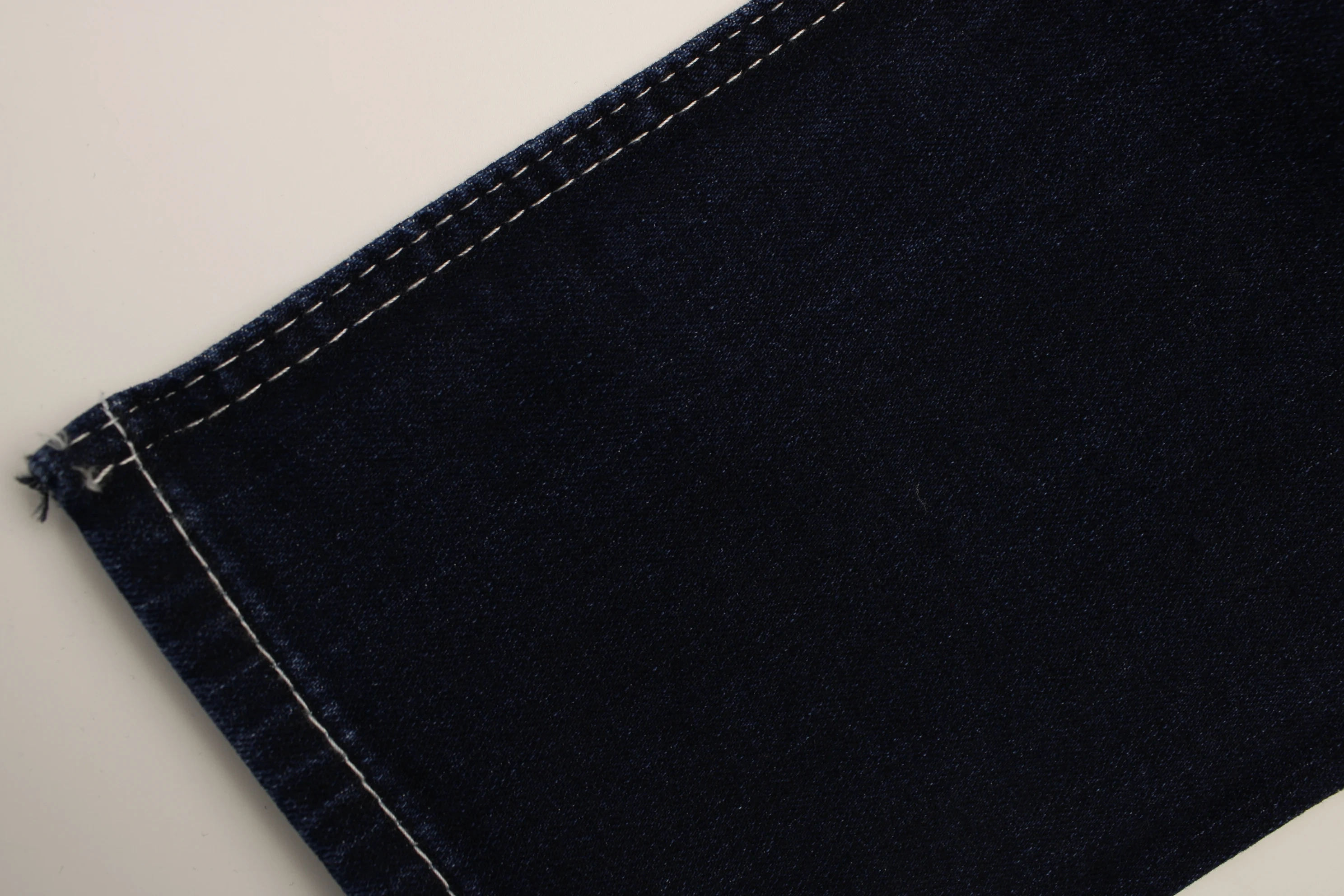 High Quality  oA 11oz  cross slub Rigid Denim Stretch denim fabric for  jeans