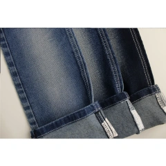 Top Quality Workable Price 11.2 oz Big Wide 180cm Comfortable Stretch Dark Blue  rigid Denim Fabric for men's Jeans