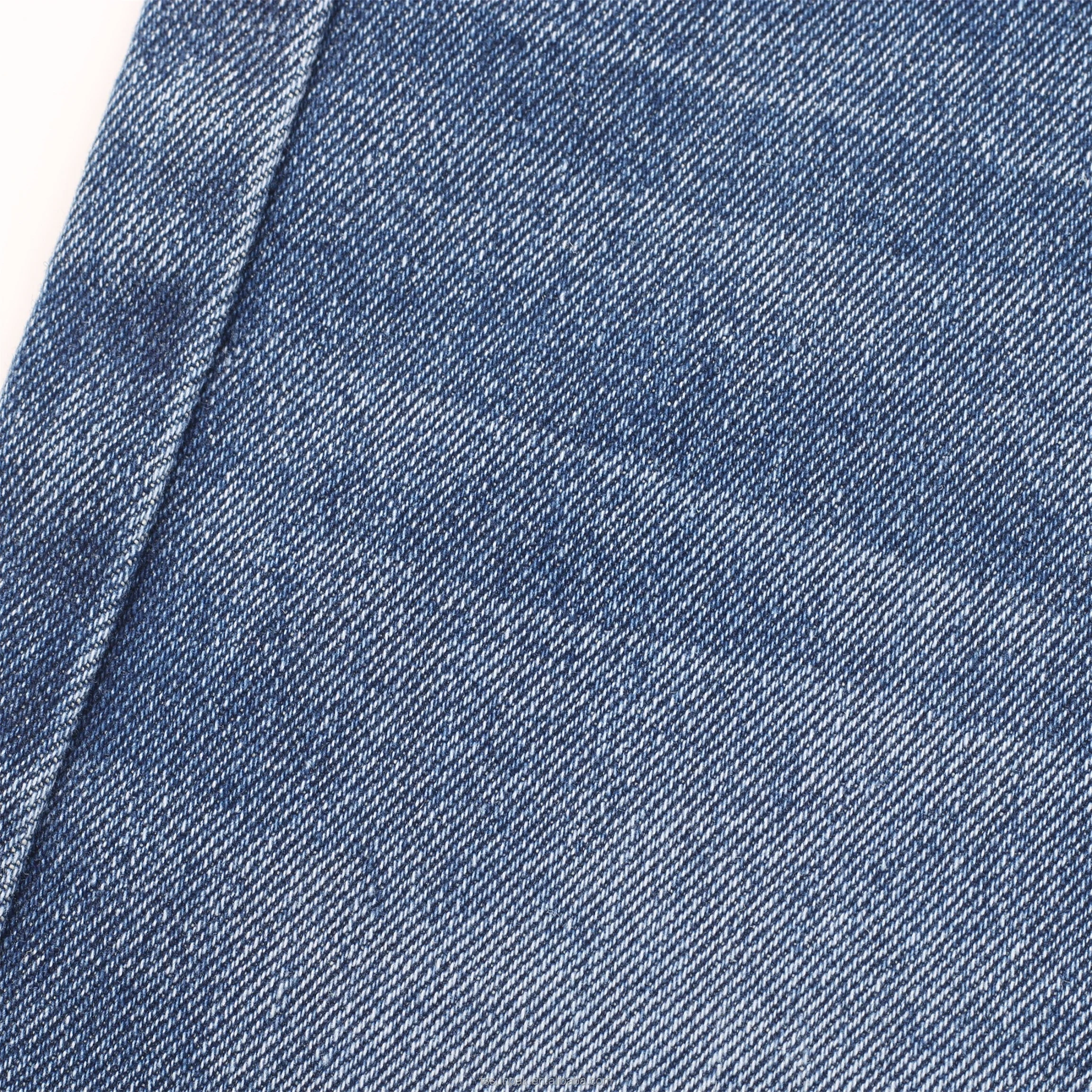 Best Sell Best Quality Affordable Price 12.3oz/417gsm Comfortable Stretch Heavy Weight No Slub OA Indigo Twill Fabric Denim