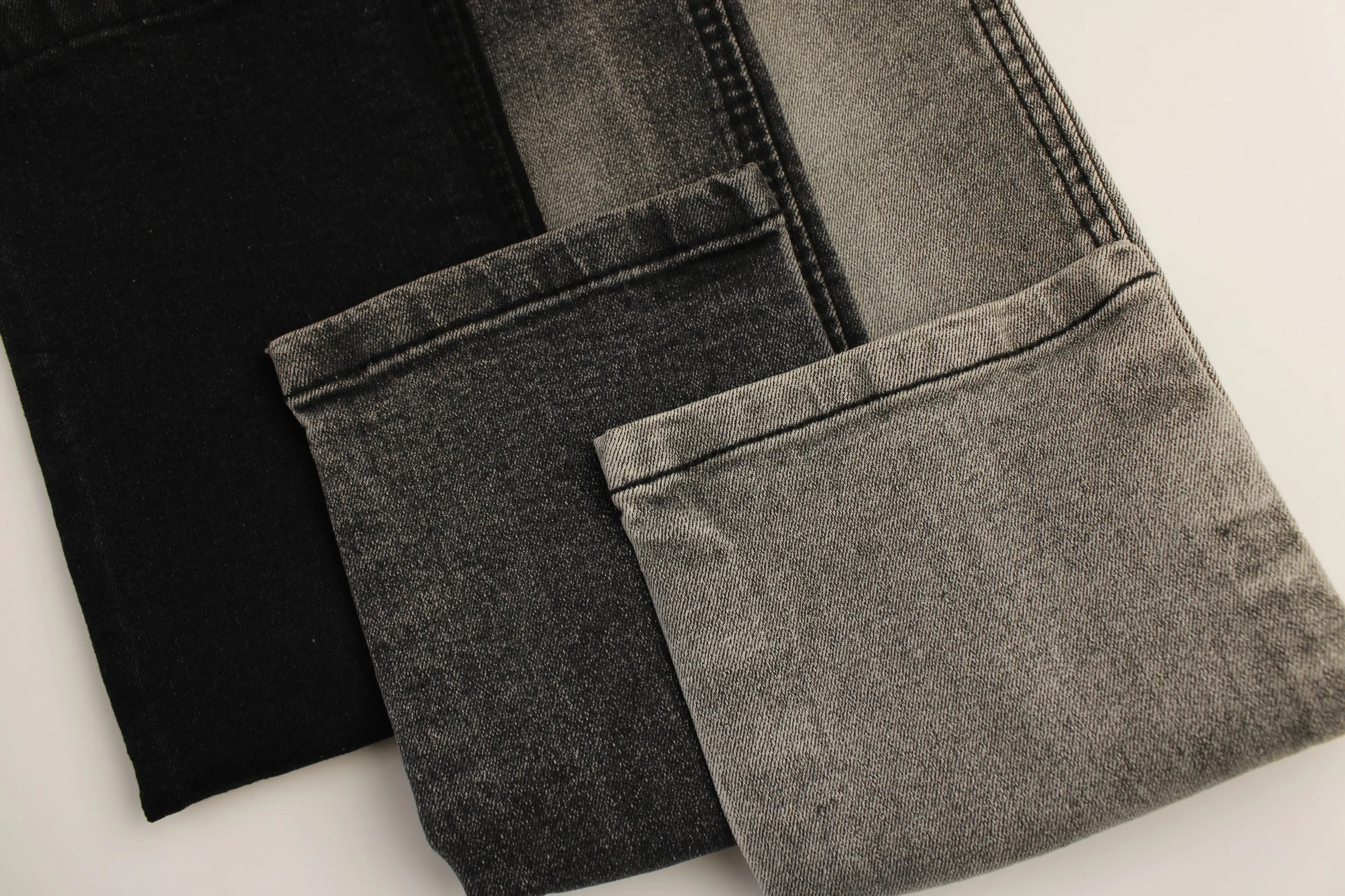 Top Quality Workable Price 11.2oz Big Wide 180cm Comfortable Stretch  warp  Slub Denim Fabric for men's Jeans