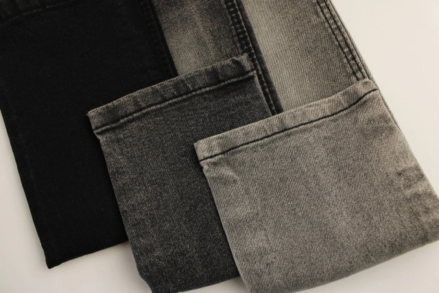 Top Quality Workable Price 11.2oz Big Wide 180cm Comfortable Stretch  warp  Slub Denim Fabric for men's Jeans