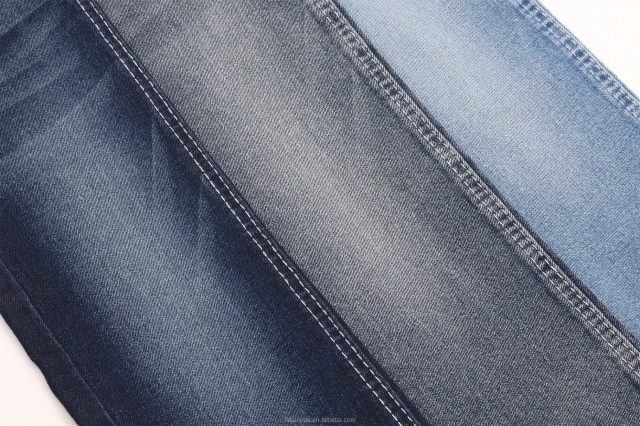 Wholesale Price 10oz Cotton Stretch TR OE Super Soft Dark Indigo Denim Jeans Fabric