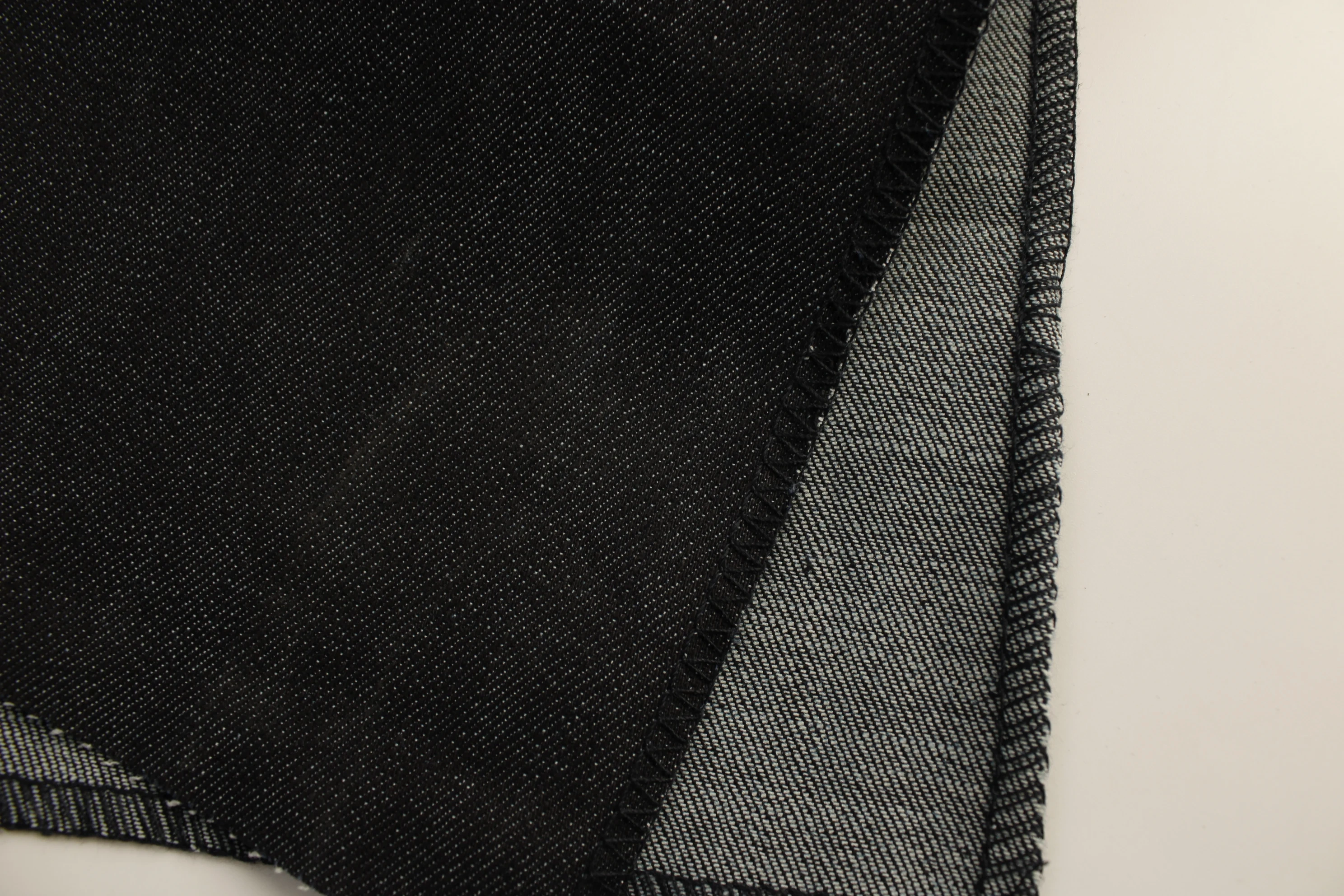 High Quality  oA 9.8oz  cross slub Rigid Denim super  Stretch denim fabric for  jeans