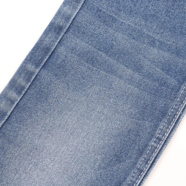 Best Sell Best Quality Affordable Price 12.3oz/417gsm Comfortable Stretch Heavy Weight No Slub OA Indigo Twill Fabric Denim